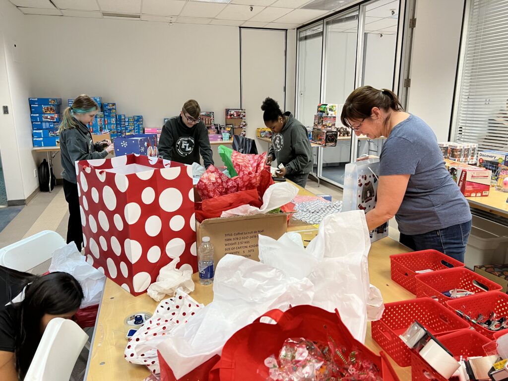 Cadeaux préparés pour Présent pour Noël