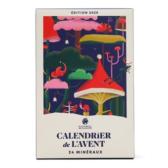 Calendrier de l’Avent 24 minéraux Nature et Découvertes