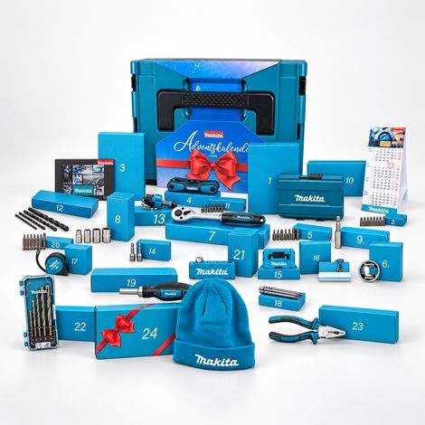 Calendrier de l’Avent Makita 2026 – Coffret MAKPAC