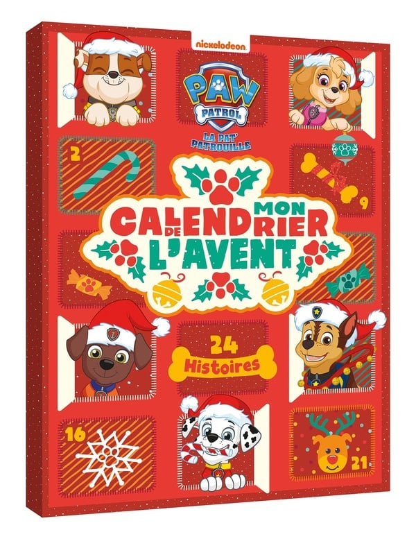 Calendrier de l’Avent Pat’ Patrouille 24 Histoires