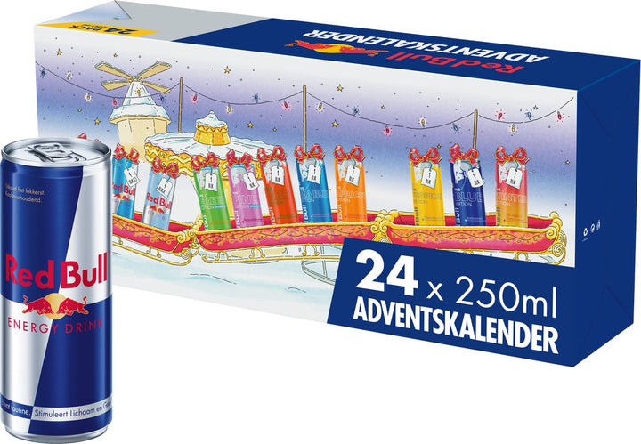 Calendrier de l’Avent Red Bull 24 canettes